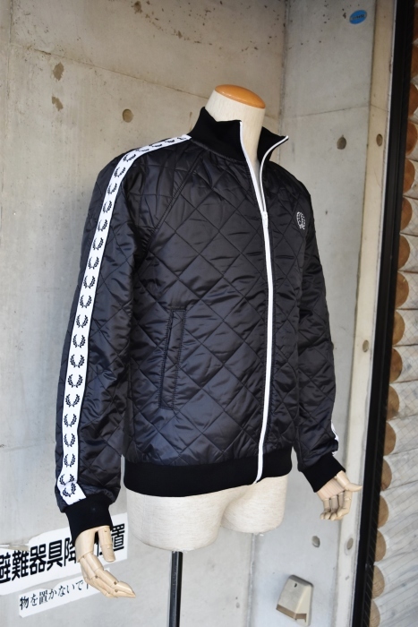 FRED PERRY × LAVENHAM 。。。コラボレート限定・QUILT TRACK JACKET！★！_d0152280_06130063.jpg