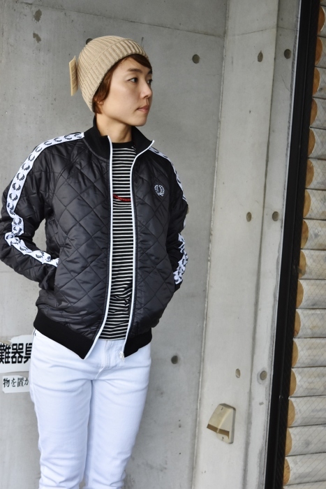 FRED PERRY × LAVENHAM 。。。コラボレート限定・QUILT TRACK JACKET!★!_d0152280_06221670.jpg
