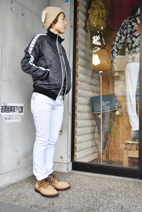 FRED PERRY × LAVENHAM 。。。コラボレート限定・QUILT TRACK JACKET！★！_d0152280_06225095.jpg