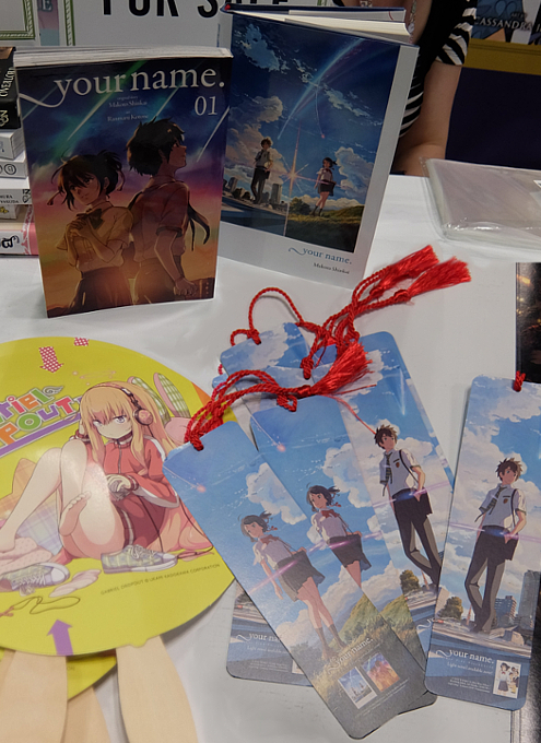 NYコミコン会場に「君の名は。」の巨大看板どーん!!!_b0007805_703558.jpg