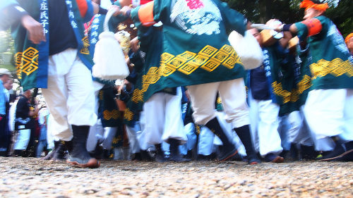 2017上之庄神社秋祭、宮入_c0136419_21065113.jpg