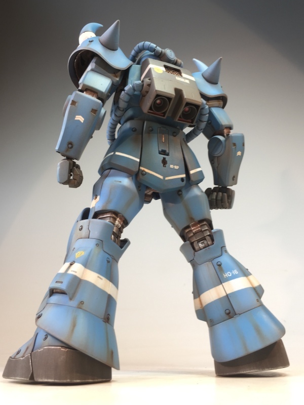 MG 1/100 MS-07A グフ 先行量産型(A型) リアル・フレーム再現