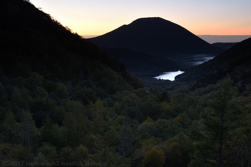 奥日光 金精峠 紅葉 3 日の出 Photograph3 奥日光 金精峠 紅葉 3 日の出 Photograph3