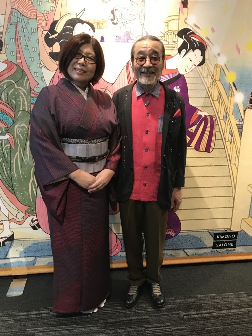 きものサローネin日本橋 青野保夫着物ショー_f0140343_15034098.jpg