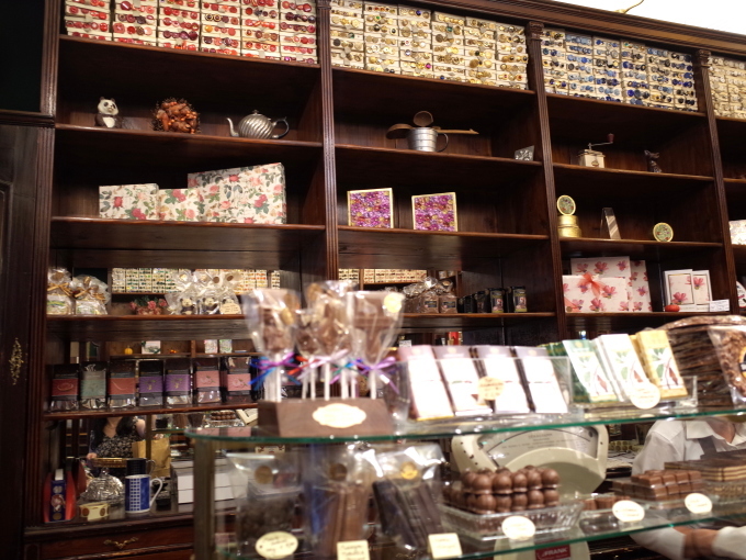 ウィーンの可愛いチョコレート屋さん