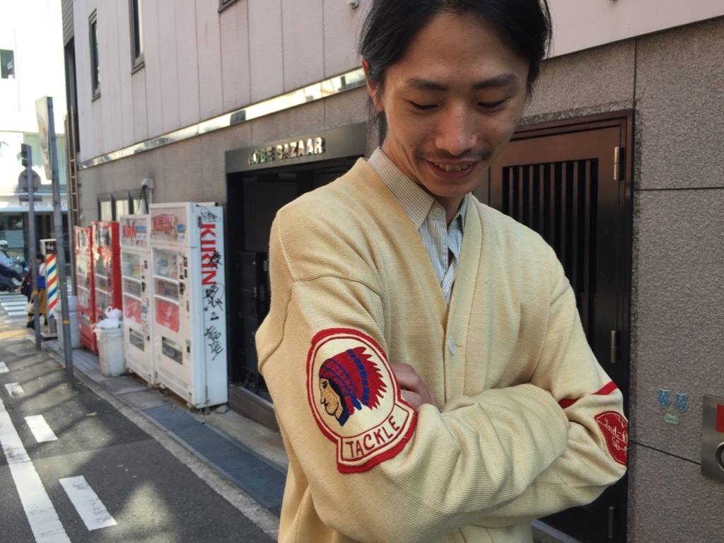 神戸店10/11(水)ヴィンテージ入荷!#3 60\'s Champion NOS Wool Banner!Vintage Letterman Item!!!_c0078587_17144821.jpg