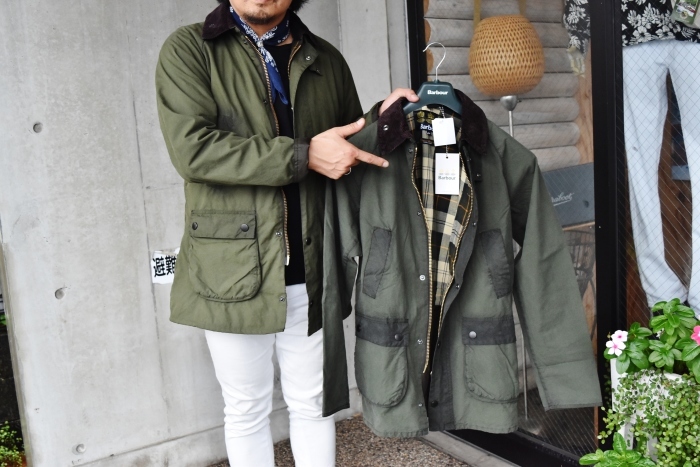 Barbour ･･･ WASHED BEDALE SL 。。。客注・ご予約も承ります(^^♪_d0152280_12020391.jpg