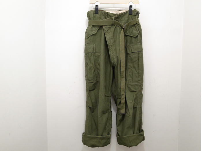 新品 メゾンエウレカ VINTAGE REWORK MILITARY PANTS MAISON EUREKA VINTAGE REWORK MILITARY PANTS : AVALON BLOG