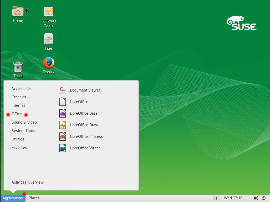 SUSE Linux Enterprise Workstation Extension (LibreOffice,gimp) を SLES で使う_a0056607_20033068.jpg