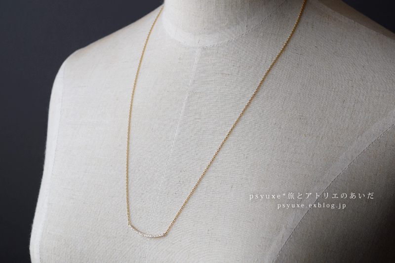 K10YG,K14GF, Melle Diamonds. Long Necklace 静岡県 T 様_e0131432_13011062.jpg