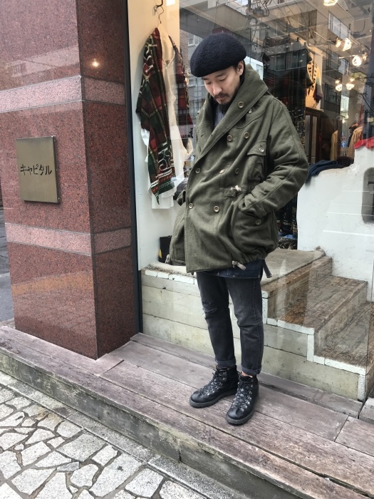 ビンテージメルトンリングコート : SAPPORO STAFF BLOG