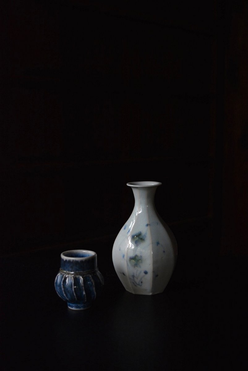 「梶原靖元・豊増一雄 二人展 唐津と有田」 豊増一雄・酒器_d0087761_16115259.jpg