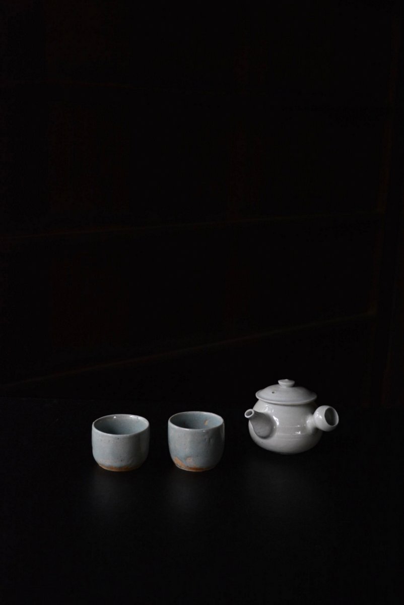 「梶原靖元・豊増一雄 二人展 唐津と有田」 梶原靖元・煎茶器_d0087761_2138711.jpg