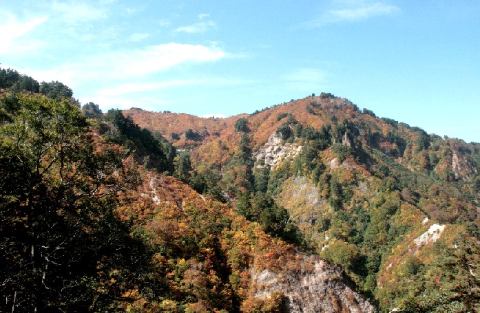 　白山スーパー林道の紅葉具合（１０月９日現在の）_d0140806_21231347.jpg