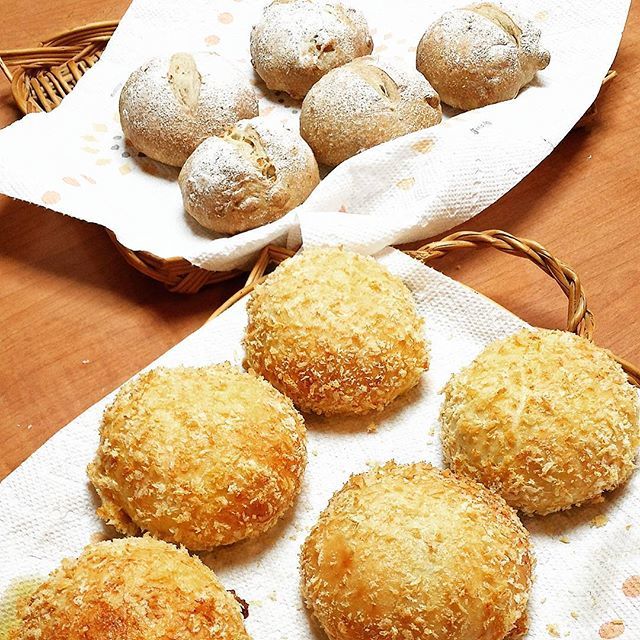 10月12日(木) カシューナッツと黒コショウのパン 焼きカレーパン_d0138307_21464272.jpg