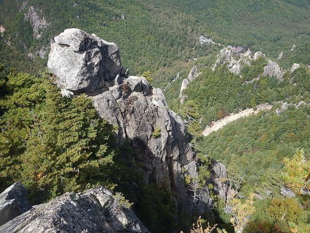 奥秩父 小川山 【烏帽子岩左稜線】 2017秋 Rock Climbing in