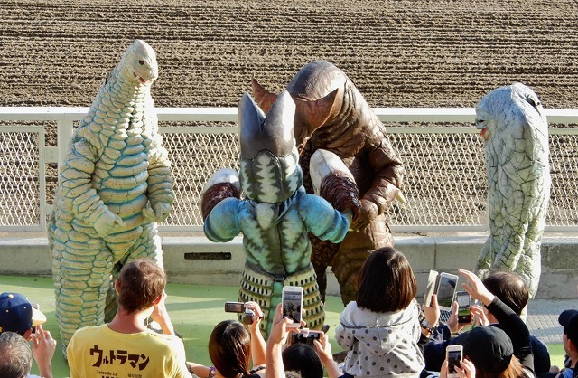 怪獣酒場の競馬場侵略作戦vol.３　なかなか始まらない紹介タイム_b0166128_10275268.jpg