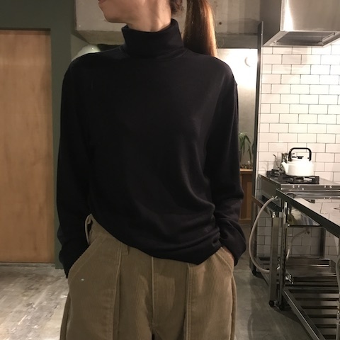 ネイビーのハイネック_d0364239_18003522.jpg