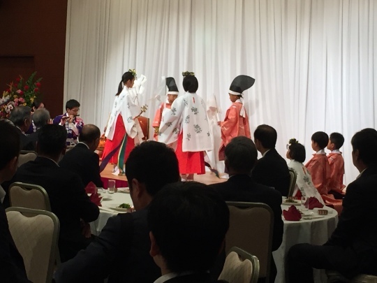 熊本県 議長会にて神楽披露♪_b0115751_00390027.jpg