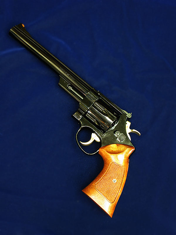 タナカ　モデルガン Ｓ&W M29  Counterbored “Travis Model” 8 3/8inch スチール･ジュピター･フィニッシュ _f0131995_18165903.jpg