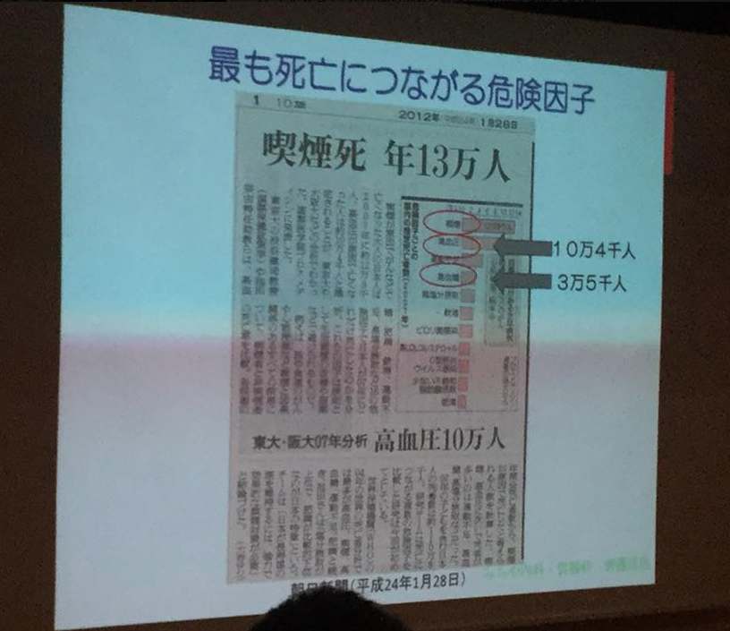 受動喫煙対策の講演会_e0068696_8111631.jpg