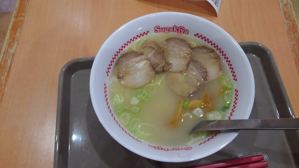 今日のラーメン、スガキヤ・・・_a0093677_11110590.jpg