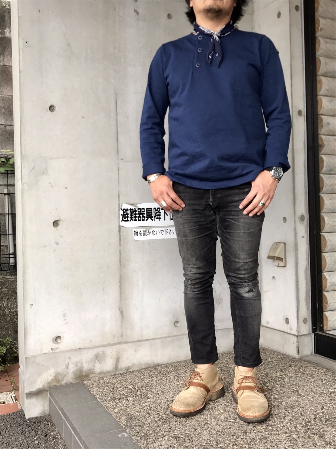 Le minor (別注)!★? HENRY LONG TEE 。。。残り僅かです(^^♪、_d0152280_13320470.jpg