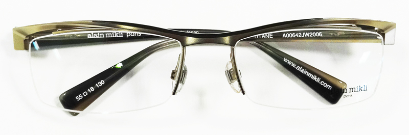 alain mikli TITAN(アランミクリ チタン)ハイエンドモデル新作メガネフレームA00642JW入荷!_c0003493_19003032.jpg