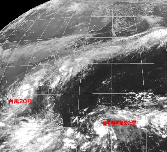 台風21号発生か_c0184737_20372020.jpg