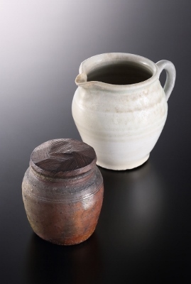 市川孝 蓋物 壺 希少