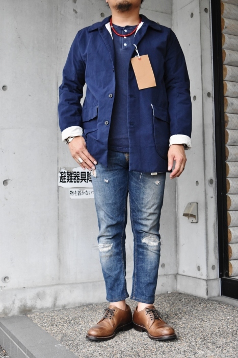 ようやく今ですかね。。。Au Garcons ・・・ French CoverAll JACKET!★!_d0152280_09511986.jpg
