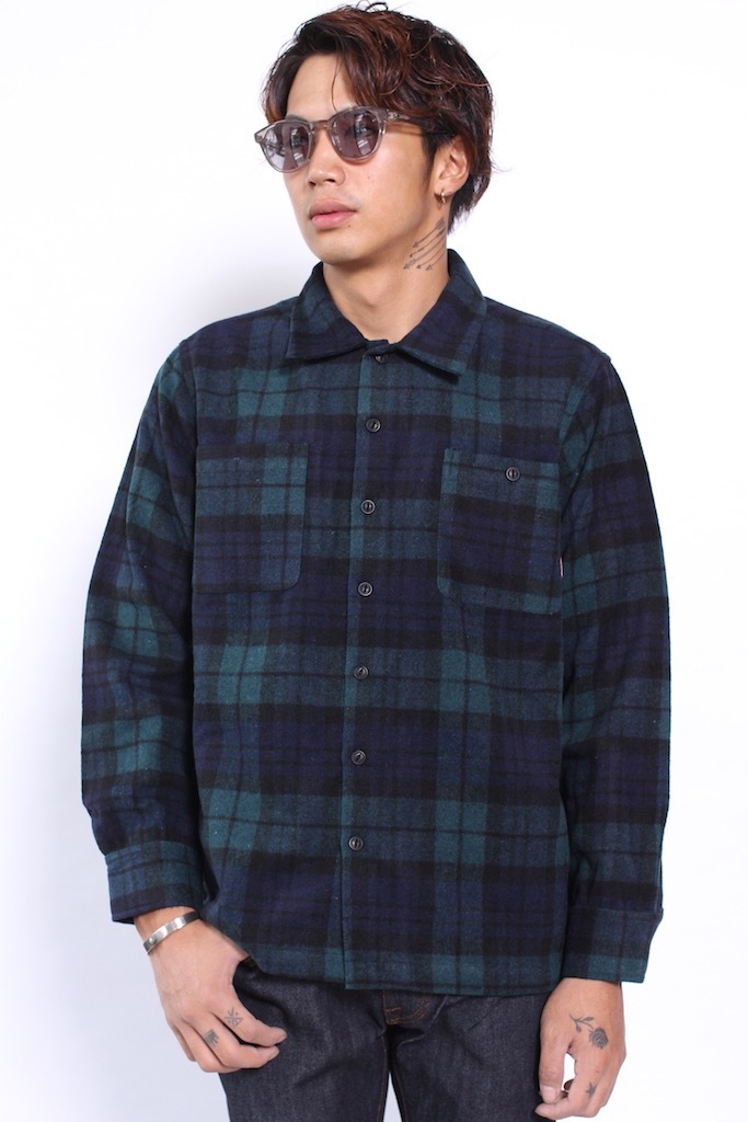 BLUCO ヘビーネルシャツ : HOODLUM