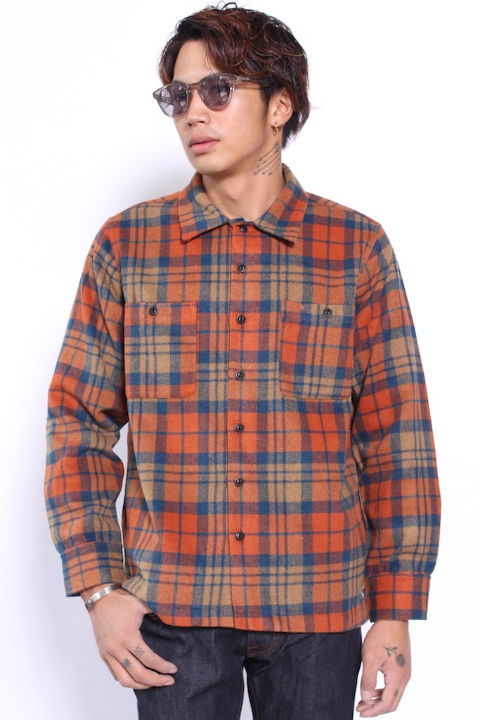 BLUCO ヘビーネルシャツ : HOODLUM