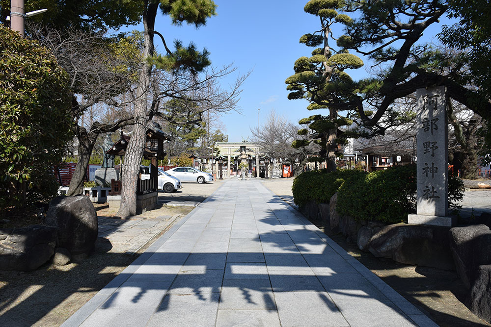 太平記を歩く。　その１４９　「阿部野神社」　大阪市阿倍野区_e0158128_23313637.jpg