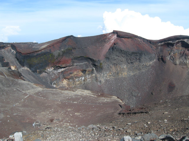 富士山頂に通じる4つの登山道は県道_c0219866_12320501.jpg