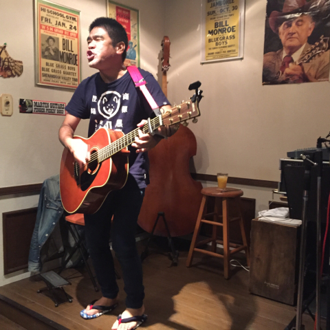 山田バサラ弾き語りライブ！_d0225380_22444834.jpg