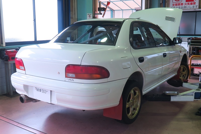 インプレッサWRX「RA」の気迫を蘇らせる_f0076731_17051317.jpg
