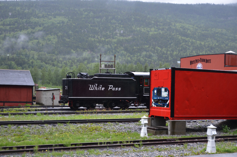 スキャグウェイで一番人気、ホワイトパス＆ユーコンルート鉄道はお天気が良ければ最高：ルビープリンセスアラスカクルーズ_f0054556_12014853.jpg