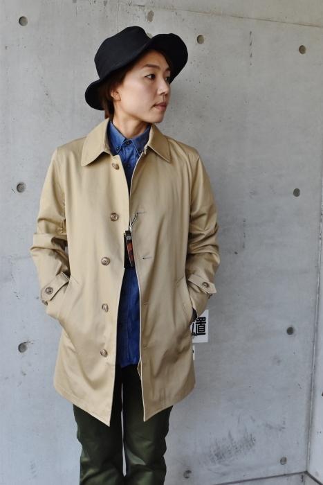 これからの時期に(^^♪ Trafalgar Shield (MADE in Japan) ・・・ Soutien Collar COAT!★!_d0152280_06162789.jpg
