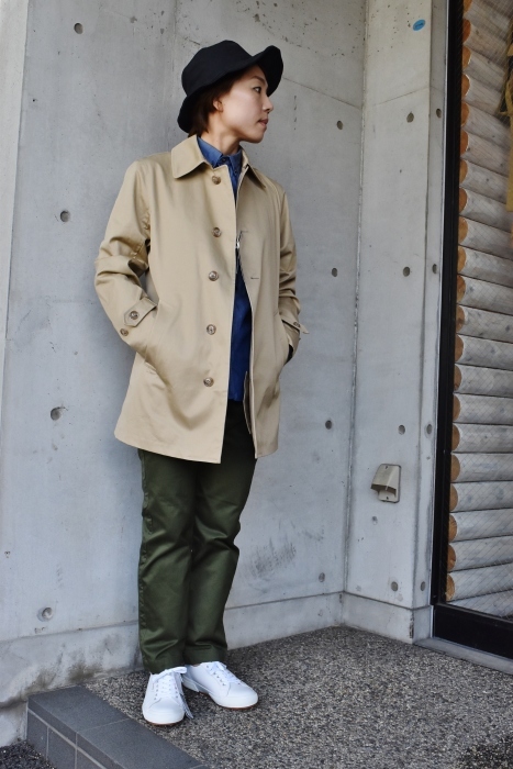 これからの時期に(^^♪ Trafalgar Shield (MADE in Japan) ・・・ Soutien Collar COAT!★!_d0152280_06165158.jpg