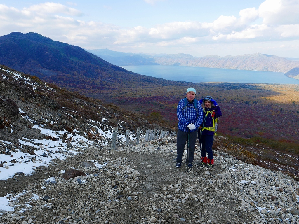 初冠雪の樽前山、2017.10.18_f0138096_18134841.jpg