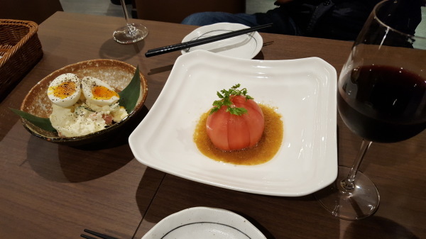 アンプリュスで夕ご飯_f0216247_18480943.jpg