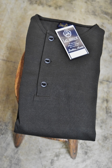 好評のLe minor (別注)より新色★ HENRY LONG TEE (Marron)です♪_d0152280_11533155.jpg