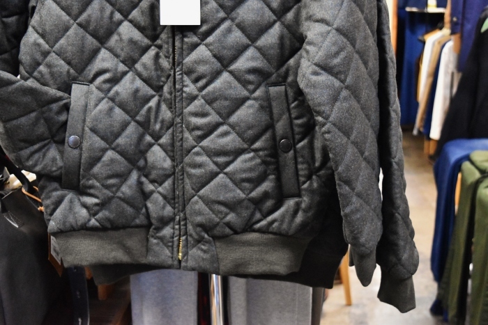 何故か・大好評のBarbour から。。。QUILT BLOUSON WOOL!★!_d0152280_16402602.jpg