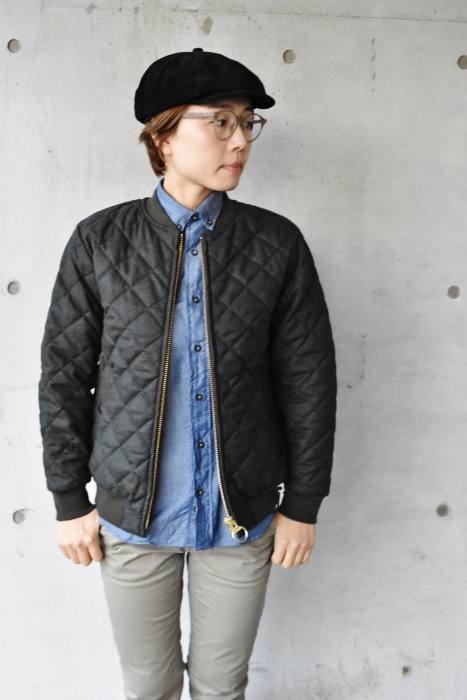何故か・大好評のBarbour から。。。QUILT BLOUSON WOOL!★!_d0152280_16435203.jpg