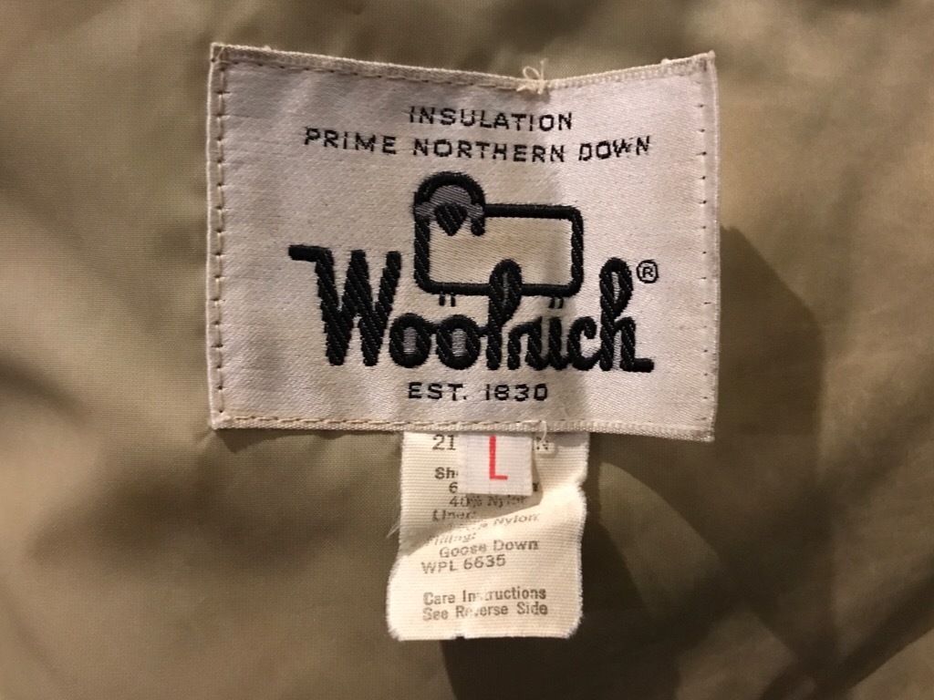 神戸店10/21(土)スーペリア入荷!#5 Woolrich Item!!!_c0078587_15344657.jpg