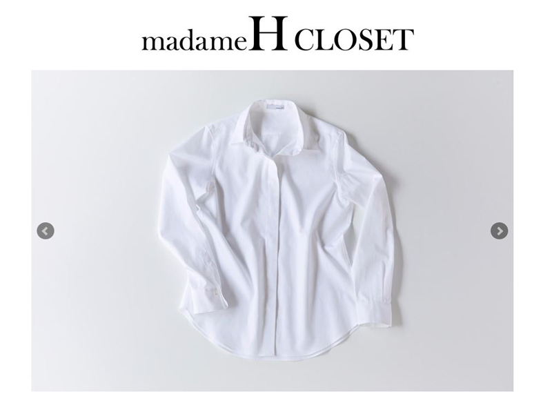 MADAMEH CLOSET シャンタンパンツ（白） レディース | cubeselection.com