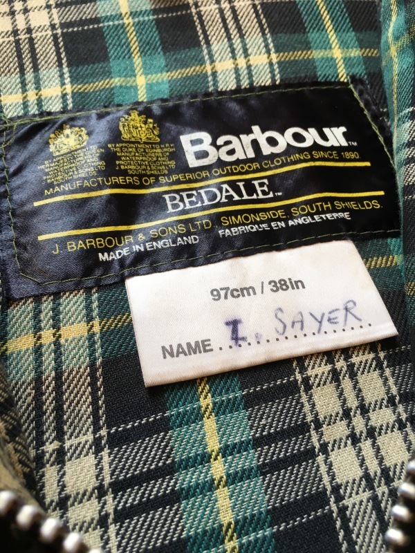 80's 2Crest ビデイル Barbour : DIGUPPER BLOG