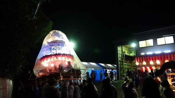 袋井市浅羽芝八幡神社大祭2017 千秋楽　10月15日_a0265223_11510868.jpg