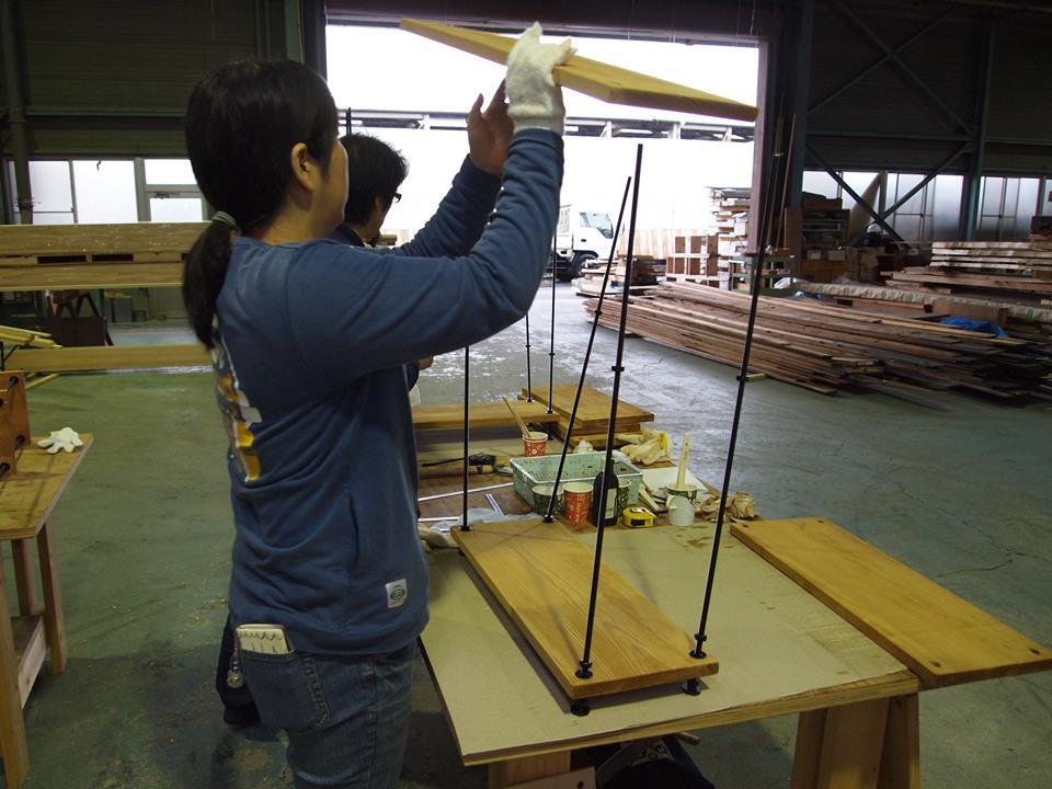 クラモクDIY学校「ボルトシェルフ」午前の部、終了!!_b0211845_15060760.jpg